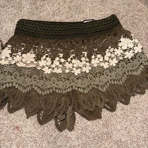 Olive Green Shorts